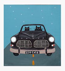 Black Volvo Amazon Photographic Print