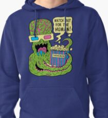 Alien Monster Movie Pullover Hoodie