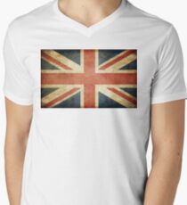 UNION JACK FLAG Men's V-Neck T-Shirt