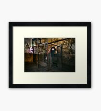 The Gimp Does a Runner Framed Print