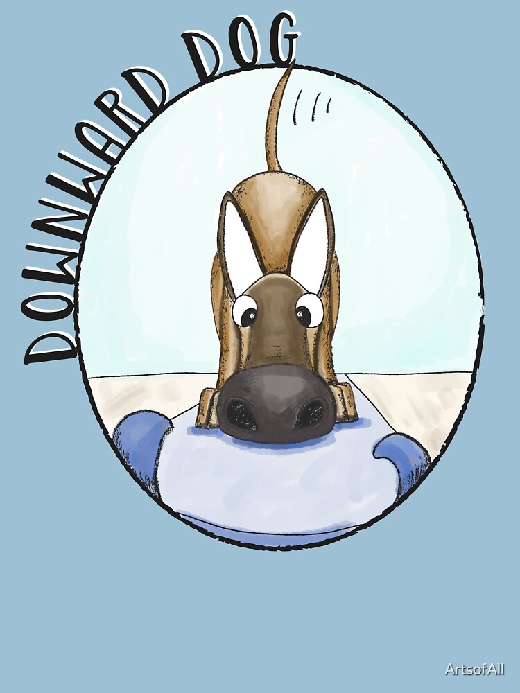 Yoga Dog by ArtsofAll