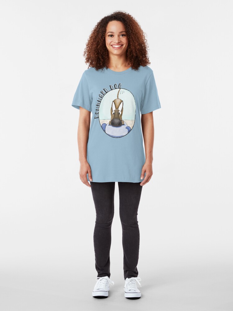 Alternate view of Yoga Dog Slim Fit T-Shirt