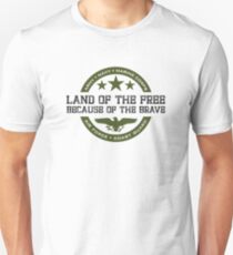 Land of the Free Slim Fit T-Shirt