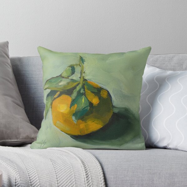 My Sweet Clementine Throw Pillow
