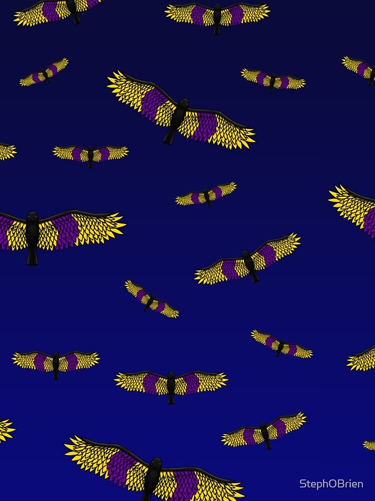 Fly With Pride, Raven Series - Intersex by StephOBrien