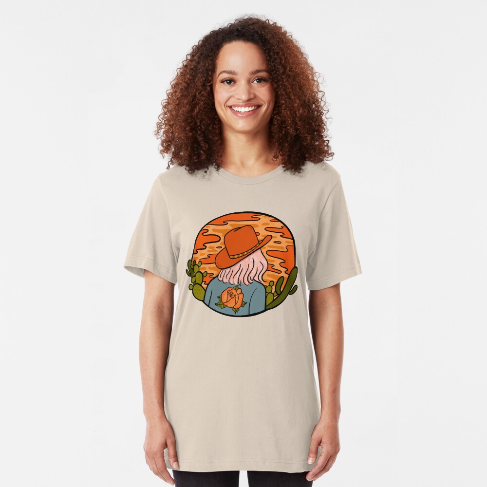 Desert Cowgirl Slim Fit T-Shirt