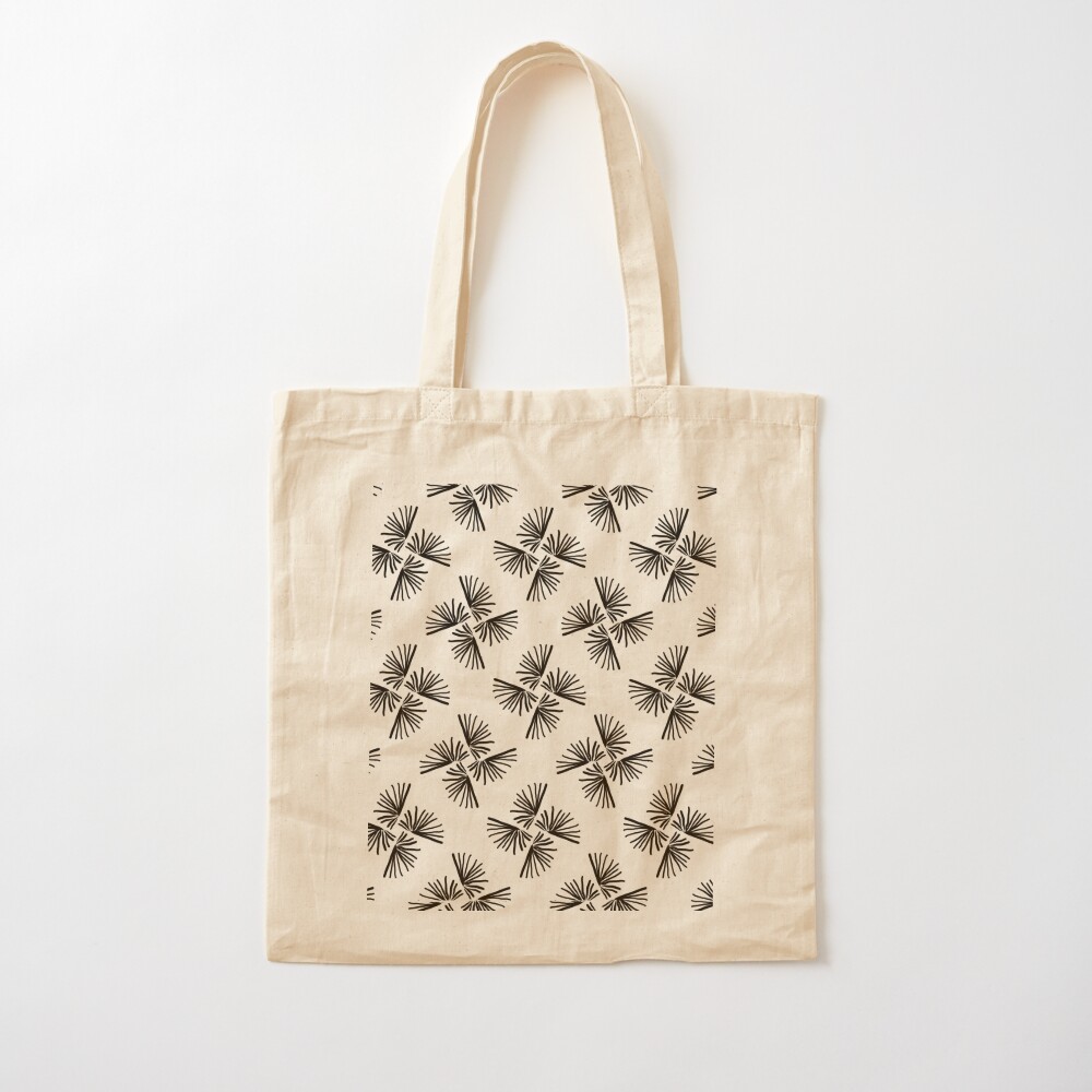 pom pom tote bag