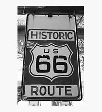 Historic Route 66 Photographic Print