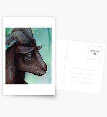 The Pensive Goat Postcards