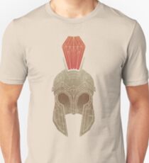Geometric Trojan Helmet Unisex T-Shirt