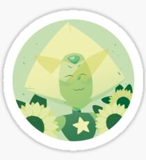 Pastel Peridot portrait Sticker