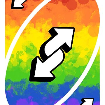 genderfluid pride uno reverse card | iPad Case & Skin