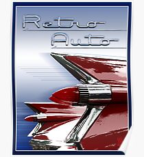 Retro Auto Poster