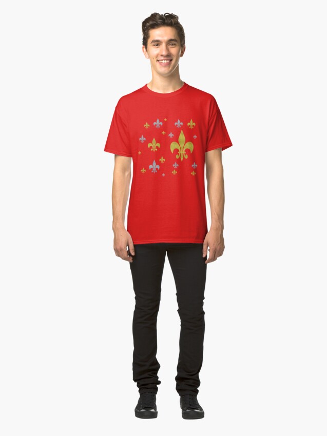 Alternate view of Fleur-de-lis Symbol Classic T-Shirt