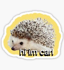 hi im carl Sticker