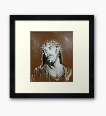Crown Of Thorns (Re-worked) Framed Print