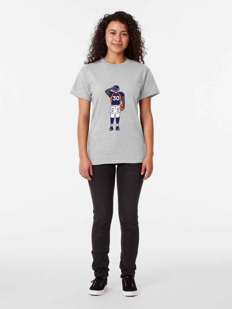 Alternate view of Mile High Salute (Full Color) Classic T-Shirt