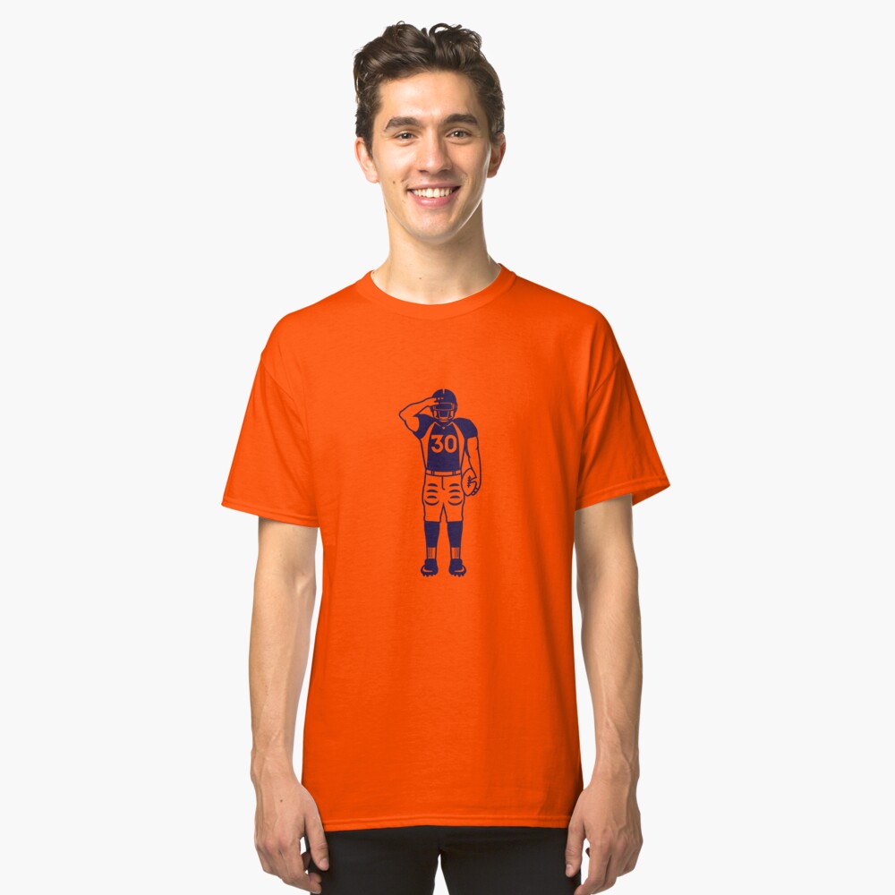 Copy of Mile High Salute (Solid Blue) Classic T-Shirt