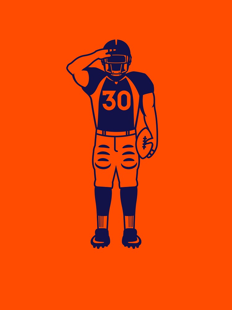 Copy of Mile High Salute (Solid Blue) by NimbleAnvil
