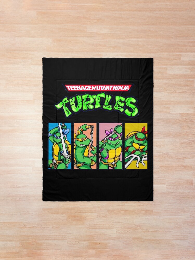 Turtles Ninjas Logo Comforter By Elduqu3 Redbubble