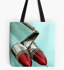 1959 Cadillac, Some Fin And Bullets Tote Bag