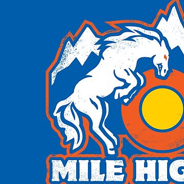 Mile High Salute (Full Color) Classic T-Shirt for Sale by NimbleAnvil