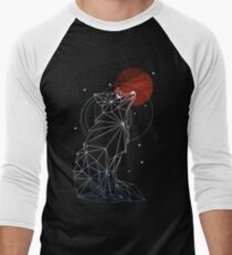 Fox in the Stars Men's Baseball ¾ T-Shirt