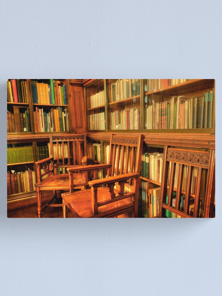 Alternate view of John Rylands Library (HDR) 2 Canvas Print