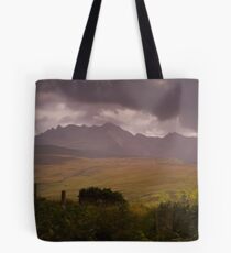 Storm over the Cuillins Tote Bag