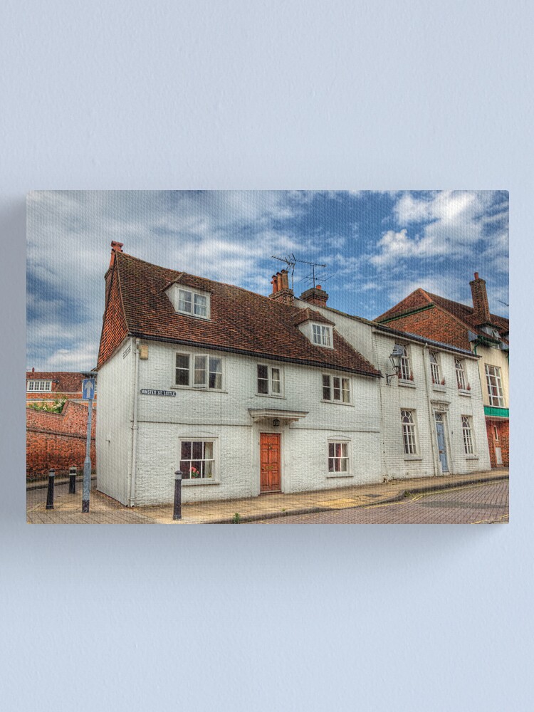 Alternate view of Little Minster Street- Winchester Canvas Print