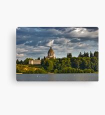 State Capitol Dome, Olympia, Washington State Leinwanddruck
