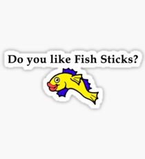 South Park do you like fish sticks joke Sticker