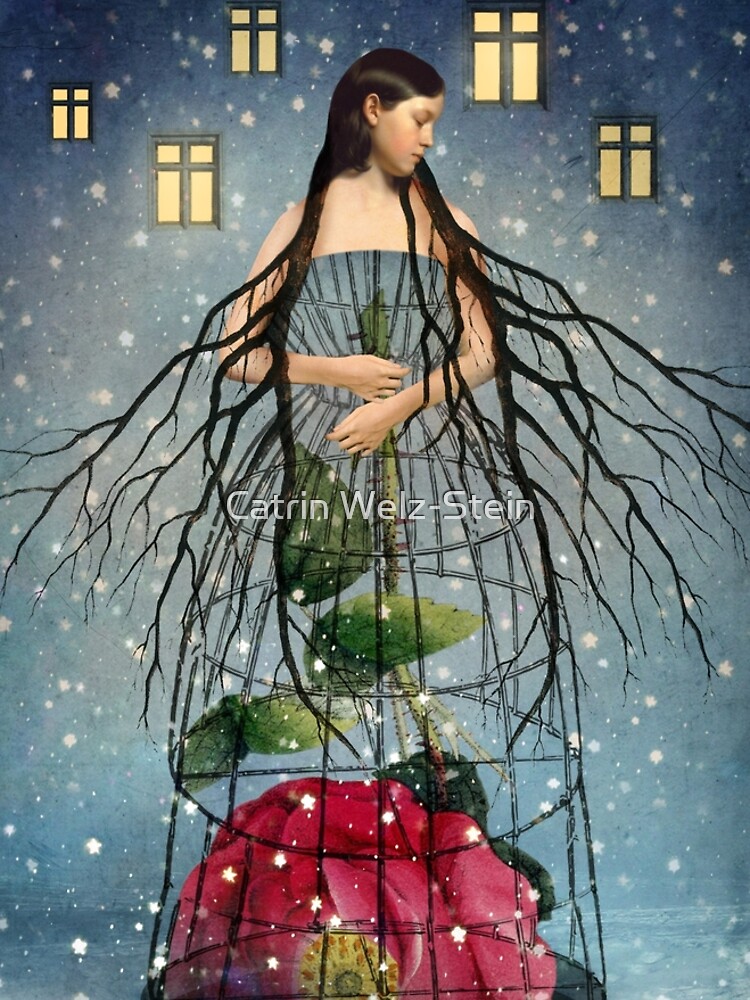 Five of Pentacles by catrinarno