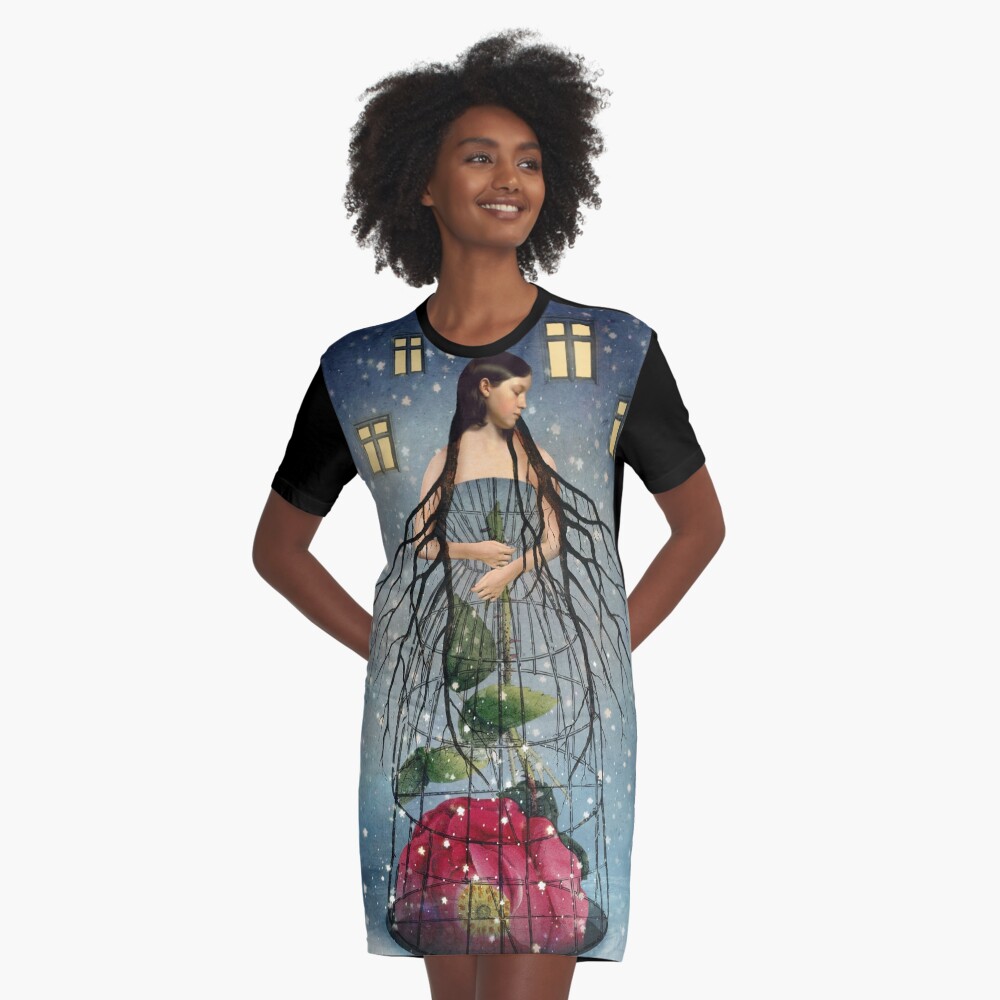 Five of Pentacles Graphic T-Shirt Dress
