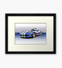 1995 Dodge Viper GTS VS6 Framed Print