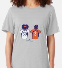 303 (Orange Jersey) Slim Fit T-Shirt