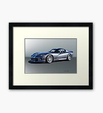 2000 Dodge Viper GTS VS2 Framed Print