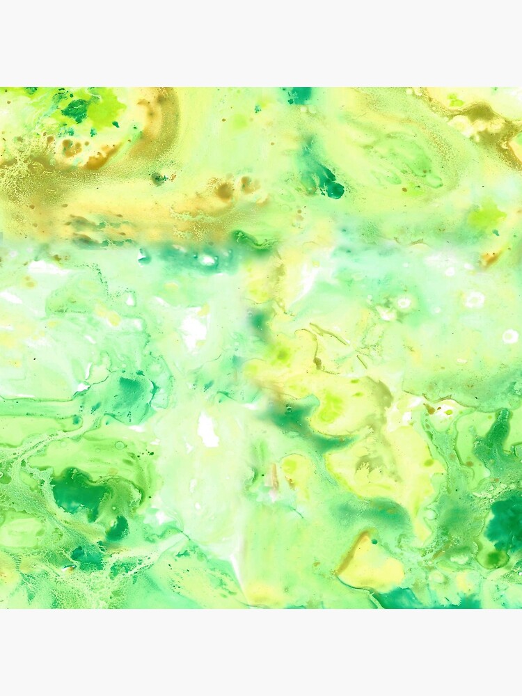 Green Marble Watercolour by MeredithWatson
