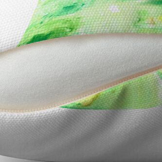Alternate view of Green Marble Watercolour Floor Pillow