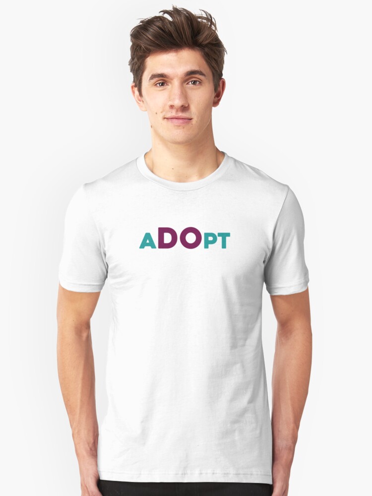 Alternate view of aDOpt Adoption Shirt Slim Fit T-Shirt
