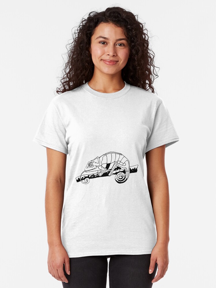Alternate view of Chameleon Vector Classic T-Shirt