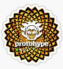 Protohype Logo - White - Special Beltane 2011 Dzyn Sticker