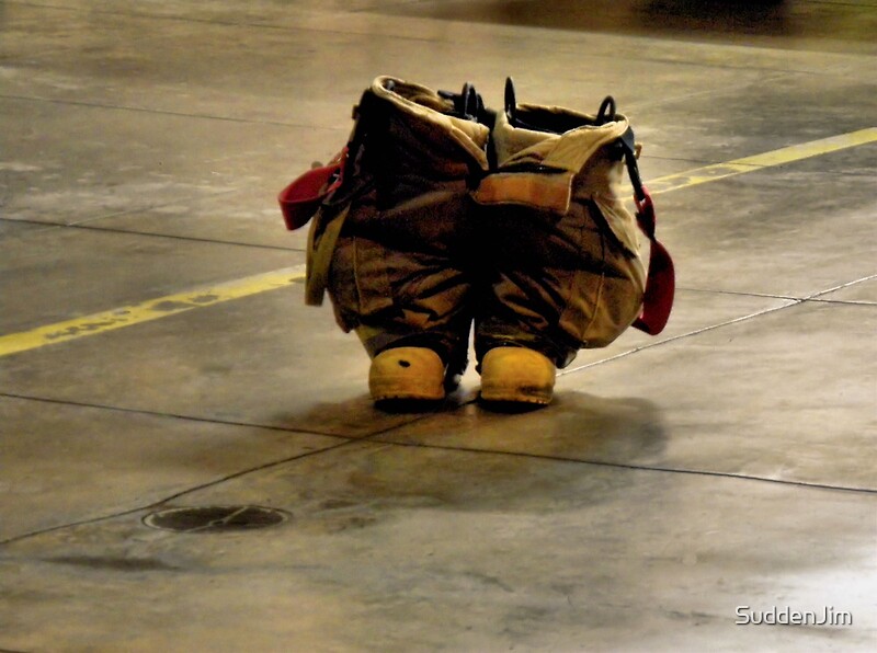 "Empty Boots" by SuddenJim Redbubble