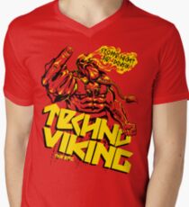 EPIC TECHNO VIKING Men's V-Neck T-Shirt