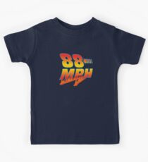 88MPH + Flames Kids Tee