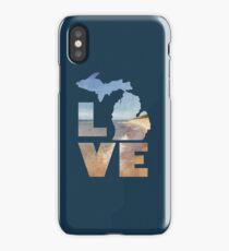 Love in Michigan iPhone Case