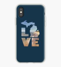 Love in Michigan iPhone Case