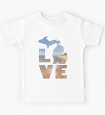 Love in Michigan Kids Tee