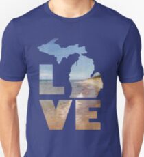 Love in Michigan Unisex T-Shirt