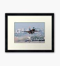 Aggressor on the Way! Framed Print